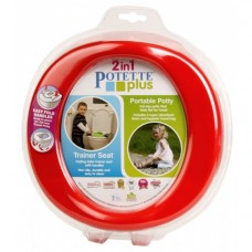 Olita portabila pentru copii, Potette Plus rosie